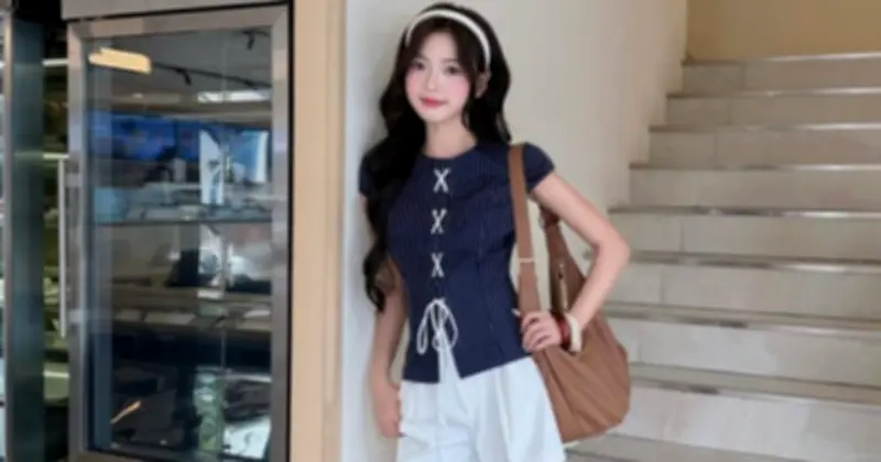 Nơ mềm mại lên ngôi trong tủ đồ thanh lịch của nàng