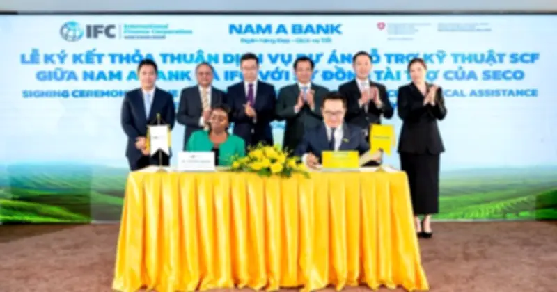 Nam A Bank và IFC hợp tác nâng tầm tài trợ chuỗi cung ứng