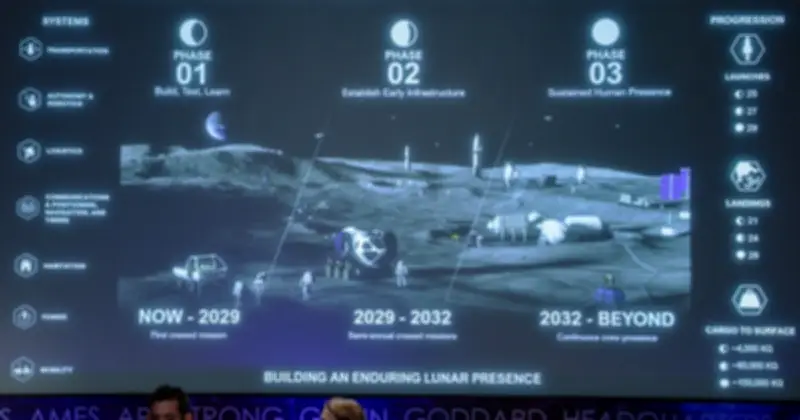 NASA công bố lộ trình xây căn cứ Mặt Trăng 20 tỉ USD