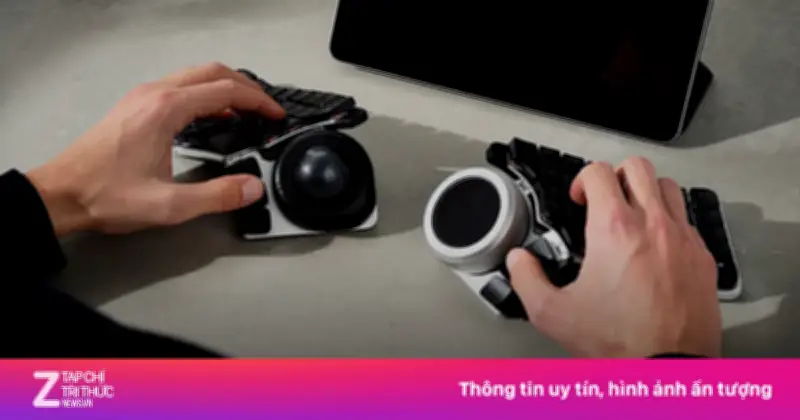 Naya Create: Bàn phím công thái học chia đôi độc đáo tại CES
