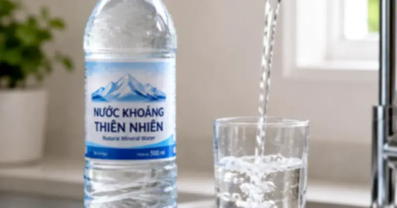 Nước khoáng hay nước lọc: Loại nào tốt hơn cho sức khỏe?