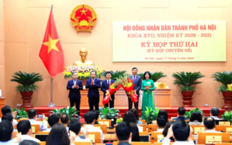 Ông Đỗ Anh Tuấn và ông Bùi Duy Cường được bầu làm Phó Chủ tịch UBND TP Hà Nội