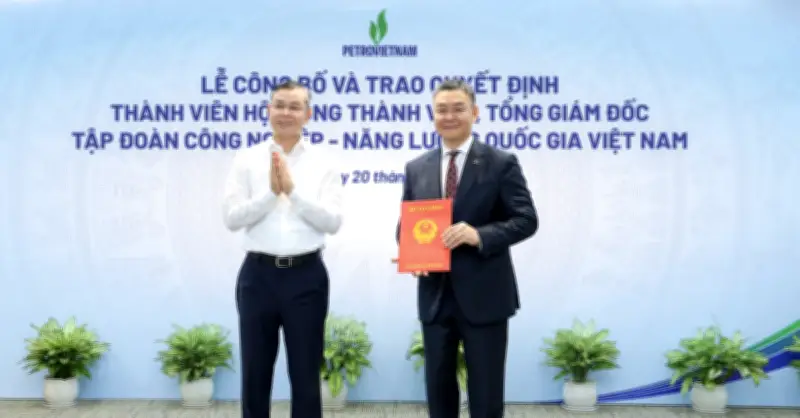 Ông Lê Mạnh Cường được bổ nhiệm giữ chức Phó Tổng Giám đốc Petrovietnam