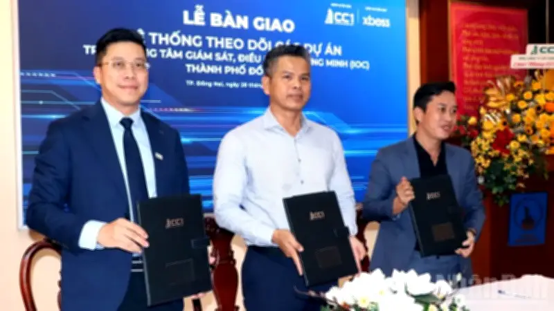 Đồng Nai tiếp nhận hệ thống theo dõi tiến độ dự án thông minh