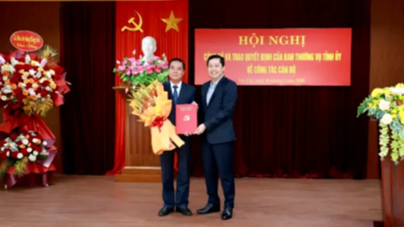 Ông Phan Đăng Toàn giữ chức Trưởng Ban Nội chính Tỉnh ủy Lào Cai
