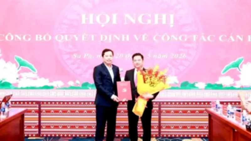 Ông Tô Ngọc Liễn được chuẩn y làm Bí thư Đảng ủy phường Sa Pa