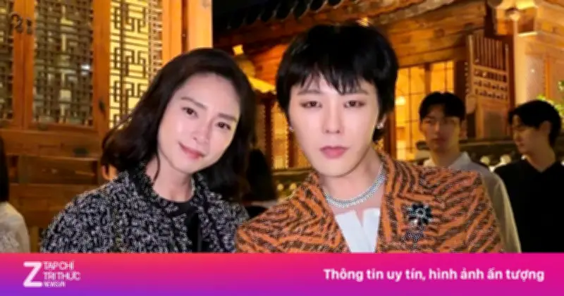 Ngô Thanh Vân chụp ảnh cùng G-Dragon tại sự kiện Chanel ở Seoul