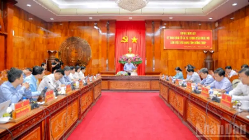 Đồng Tháp đặt mục tiêu tăng trưởng GRDP hai con số giai đoạn 2026-2030