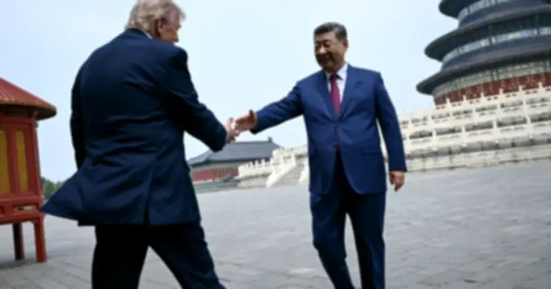Ông Tập và ông Trump thăm Thiên Đàn, chiêm ngưỡng kiến trúc cổ kính