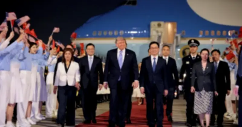 Ông Trump đến Bắc Kinh, thương mại là trọng tâm chuyến thăm