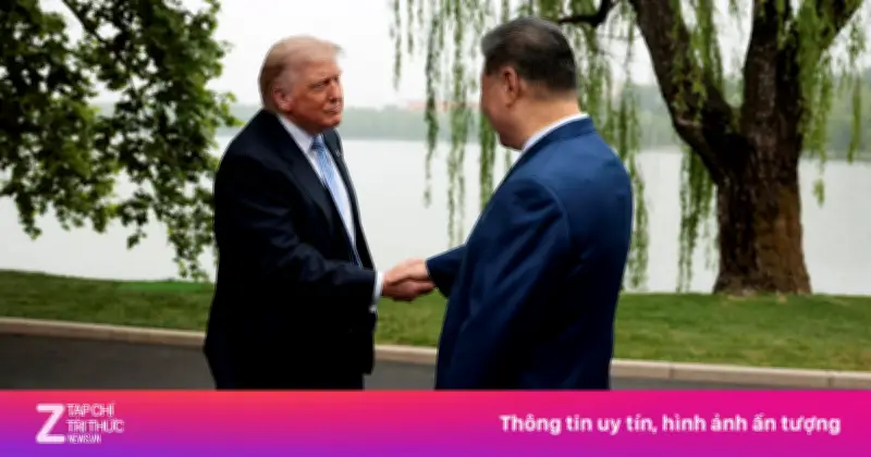 Ông Trump và ông Tập hội đàm kín tại Trung Nam Hải, trung tâm quyền lực Bắc Kinh