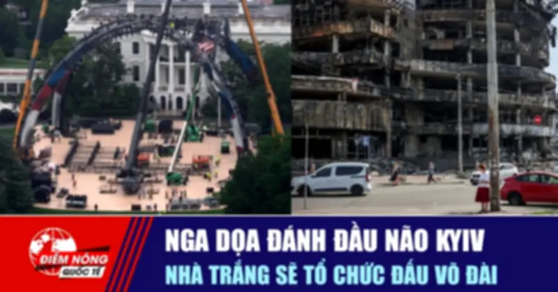 Nga dọa đánh đầu não Kyiv, Nhà Trắng tổ chức đấu võ đài