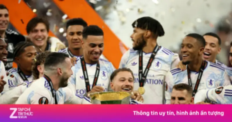 Nghịch lý chức vô địch Europa League của Aston Villa tại Premier League