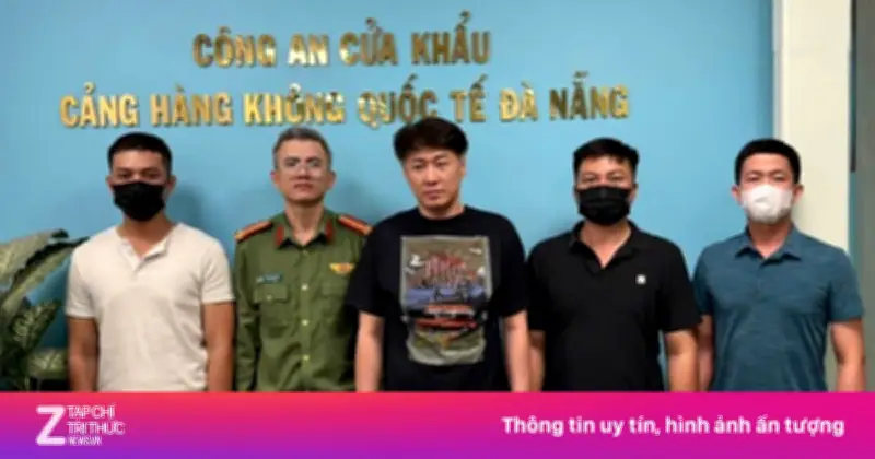Người đàn ông Hàn Quốc trốn truy nã quốc tế bị bắt tại khách sạn ở Đà Nẵng