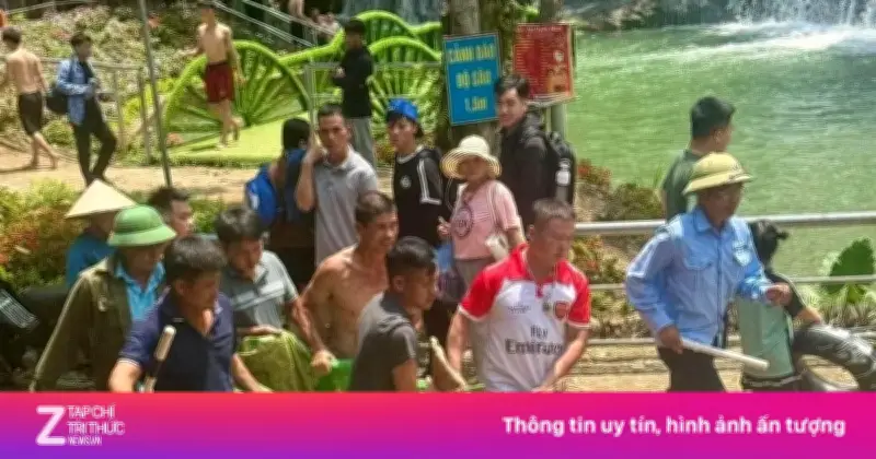 Người đàn ông tử vong khi nhảy thác Trăng sau khi uống rượu