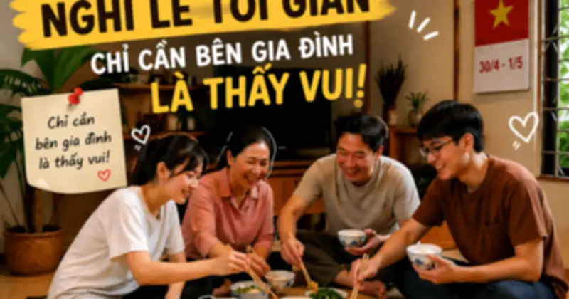 Người trẻ chọn nghỉ lễ tối giản, tiết kiệm giữa bão giá