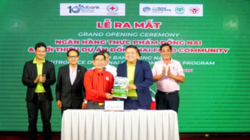Ngân hàng thực phẩm Đồng Nai ra mắt, kết nối nguồn lực hỗ trợ người yếu thế