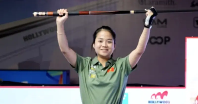 Nguyễn Đức Yến Sinh làm nên lịch sử billiards nữ Việt Nam
