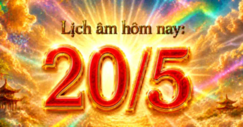 Ngày 20/5/2026: Ngày cuối Lập hạ, Quốc tế loài ong và mật mã tình yêu 520