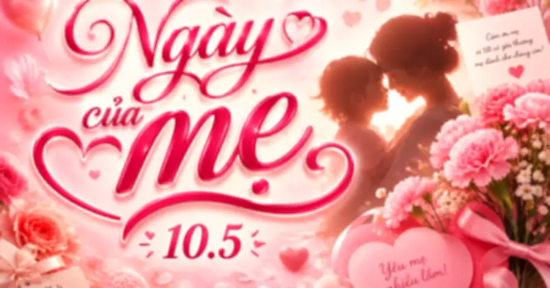 Ngày của mẹ 10/5/2026: Ý nghĩa và nguồn gốc ngày lễ tôn vinh mẹ