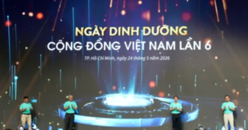 Ngày Dinh dưỡng Cộng đồng Việt Nam lần thứ 6: Lan tỏa lối sống lành mạnh đến người dân