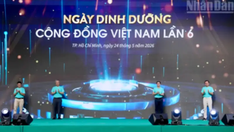 Ngày Dinh dưỡng cộng đồng Việt Nam lần thứ 6: Sống khỏe bắt đầu từ thói quen hàng ngày