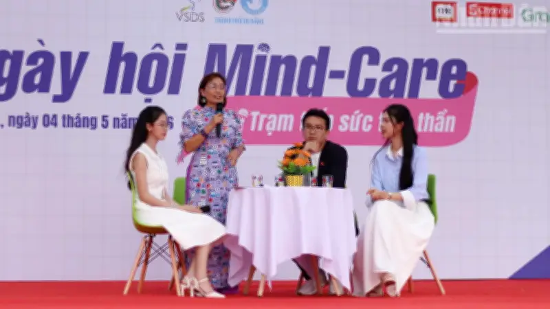 Ngày hội 'Mind Care' tiếp sức tinh thần cho học sinh trước kỳ thi