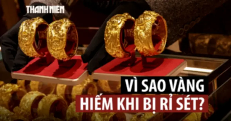 Nhờ dầu vàng không rỉ sét qua năm tháng