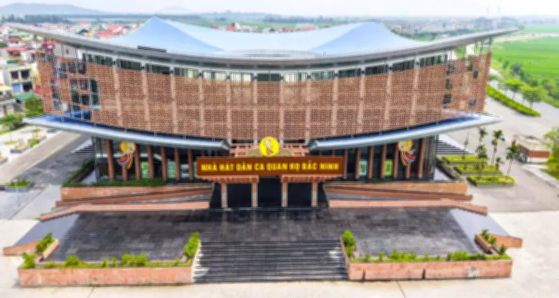 Nhà hát Dân ca Quan họ Bắc Ninh xuống cấp nghiêm trọng sau 6 năm sử dụng