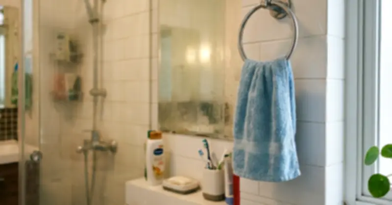 Nhà tắm là 'vườn ươm vi khuẩn', bác sĩ mách cách dùng khăn đúng
