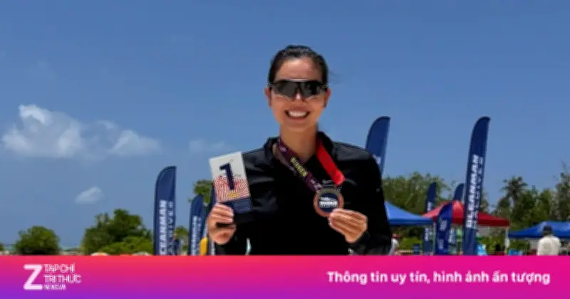 Ánh Viên chinh phục IRONMAN 70.3 tại tuần lễ thể thao Đà Nẵng