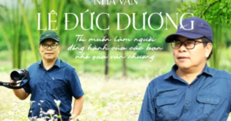 Nhà văn Lê Đức Dương: Viết cho thiếu nhi bằng tình yêu và văn hóa bản địa
