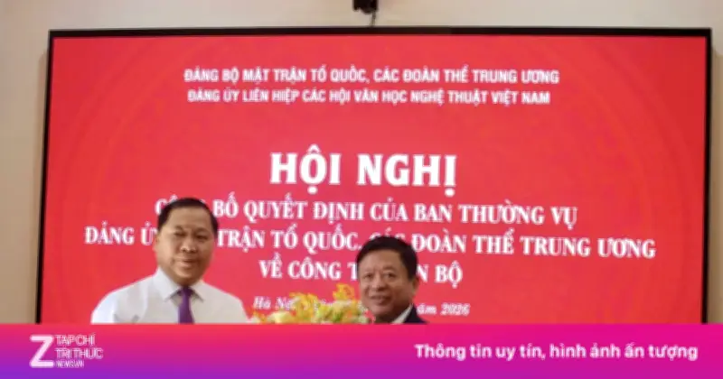 Nhạc sĩ Đỗ Hồng Quân được chỉ định làm Bí thư Đảng ủy Liên hiệp VHNT Việt Nam
