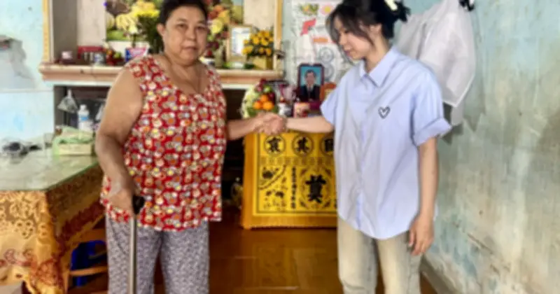 Nỗi đau mất chồng và gánh nặng tương lai con gái út