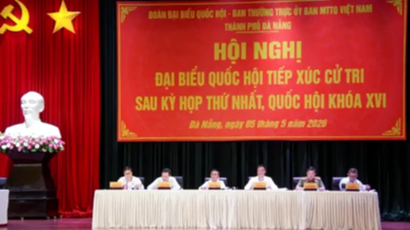 Đà Nẵng: Cử tri kiến nghị nhiều vấn đề nóng tại hội nghị tiếp xúc đại biểu Quốc hội