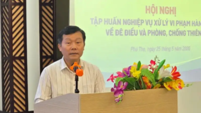 Nâng cao năng lực quản lý đê điều và phòng chống thiên tai cho cán bộ địa phương