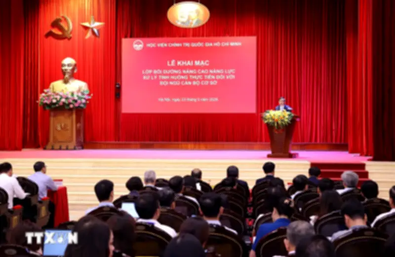 Nâng cao năng lực xử lý tình huống thực tiễn cho cán bộ cơ sở