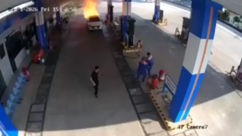 Đà Nẵng khởi tố vụ cháy xe tại cây xăng khiến hai trẻ tử vong