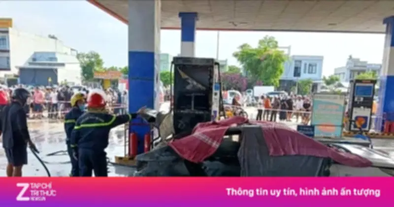 Đà Nẵng: Nguyên nhân vụ cháy ô tô tại cây xăng khiến 2 người tử vong