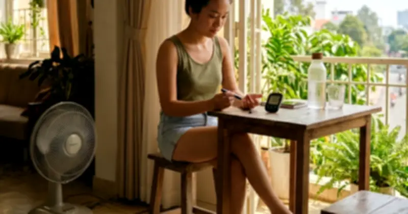 Nắng nóng làm tăng đường huyết: Nguy cơ đột quỵ và suy thận
