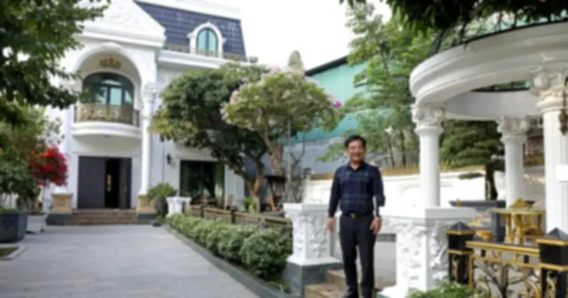 NSƯT Quang Tèo sở hữu biệt thự sân vườn 1.000m² tại ngoại thành Hà Nội