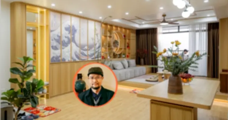 NSƯT Thái Sơn chi gần 10 tỷ cải tạo căn hộ phong cách Nhật Bản