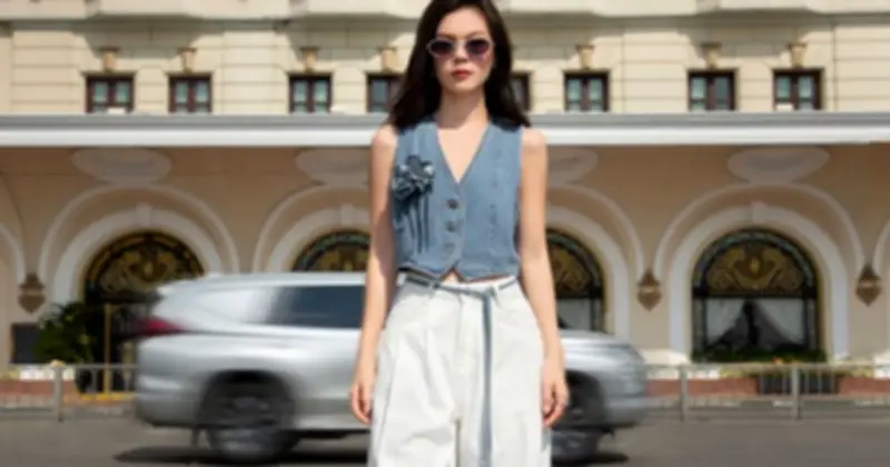 Áo gile denim: Biểu tượng thời trang đa phong cách cho phái đẹp