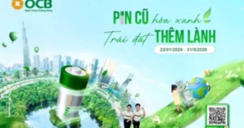 OCB Pin Hunter: Làn sóng sống xanh lan tỏa mạnh mẽ trong cộng đồng