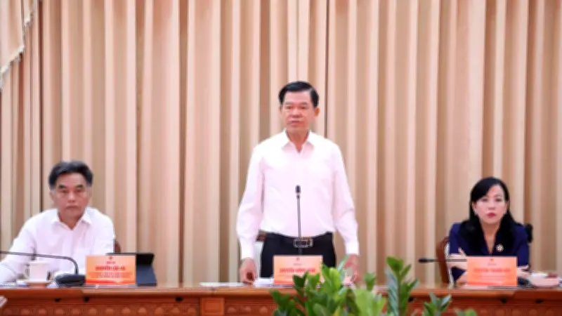 Đoàn kiểm tra số 11 làm việc với TP.HCM về mô hình chính quyền hai cấp và tăng trưởng GRDP