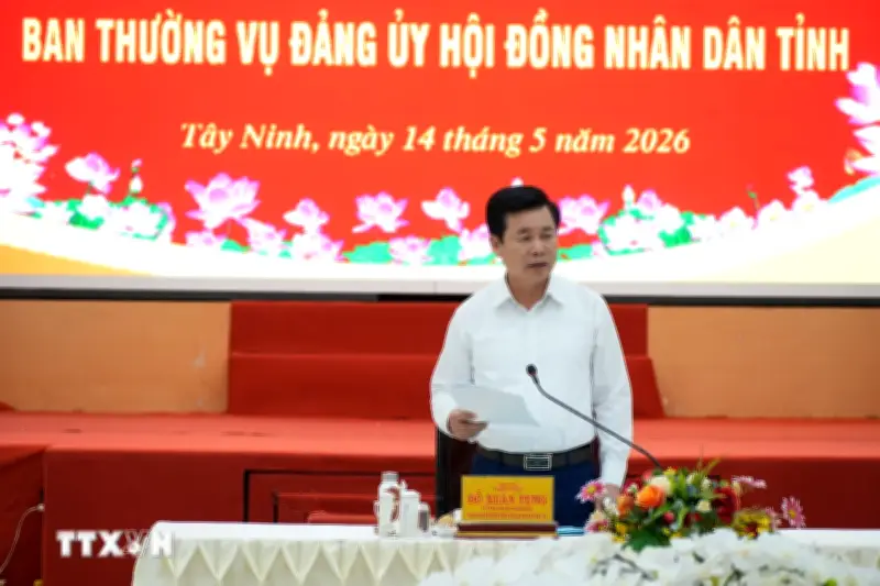 Đoàn kiểm tra số 19 của Bộ Chính trị làm việc với tỉnh Tây Ninh