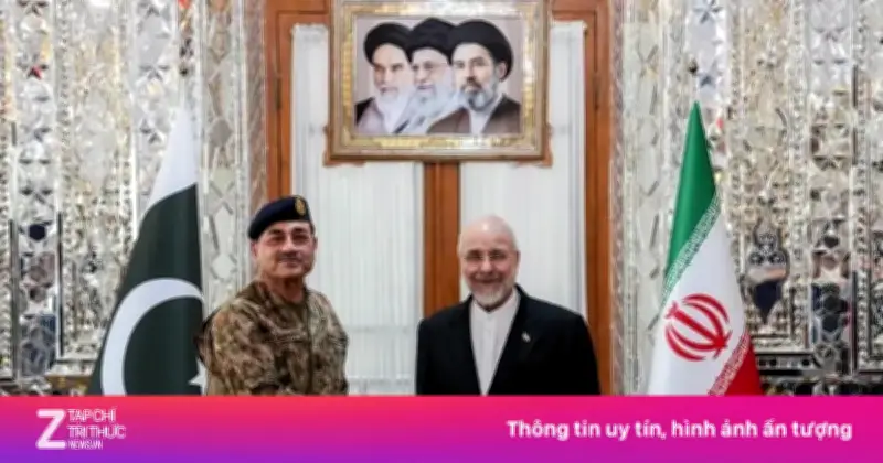 Pakistan cử tướng đến Tehran làm trung gian hòa giải Mỹ-Iran