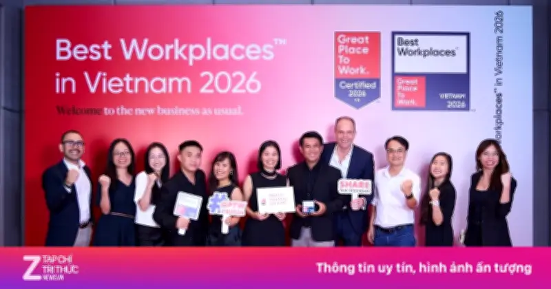 Perfetti Van Melle Việt Nam lọt top 4 nơi làm việc tốt nhất 2026