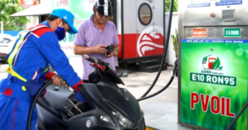 Petrovietnam hoàn thiện chuỗi sản xuất và phân phối xăng sinh học E10