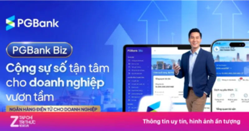 PGBank ra mắt nền tảng ngân hàng số PGBank Biz dành cho doanh nghiệp